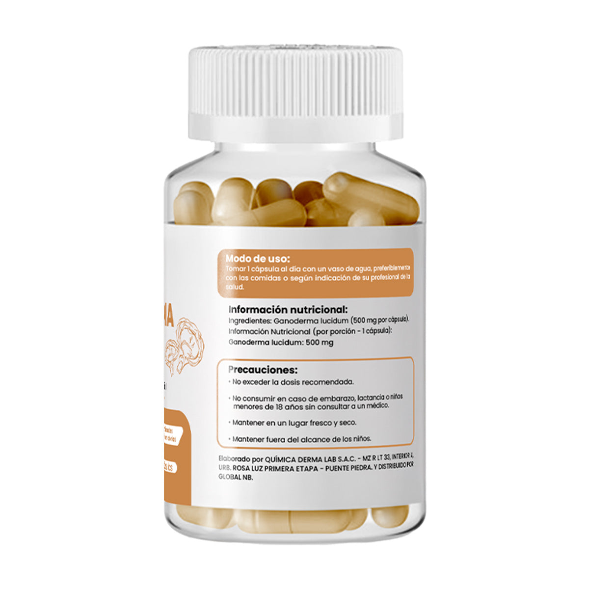 Ganoderma Plus+ 500mg Dermo Sumak