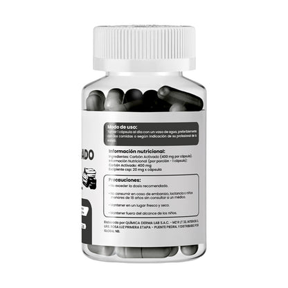 Carbon Activado Plus+ 400mg Dermo Sumak