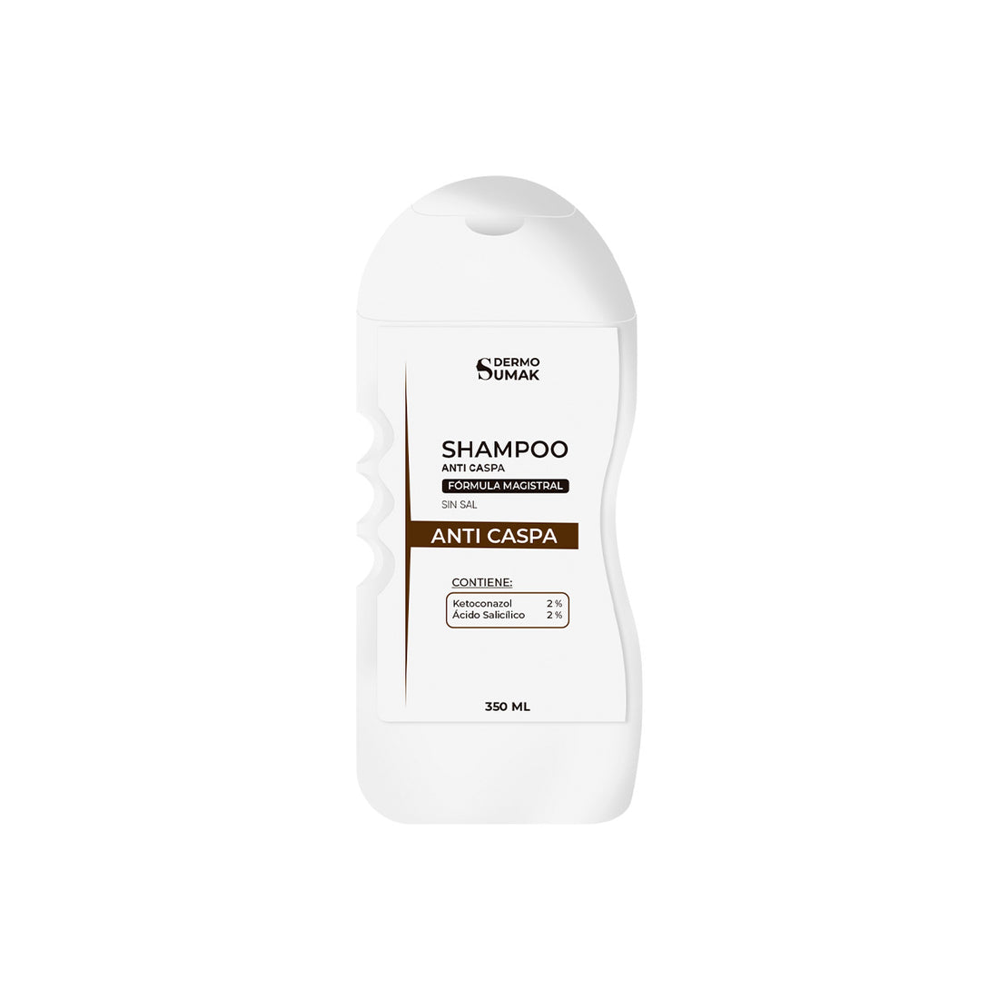 SHAMPOO SIN SAL ANTICASPA 350ML