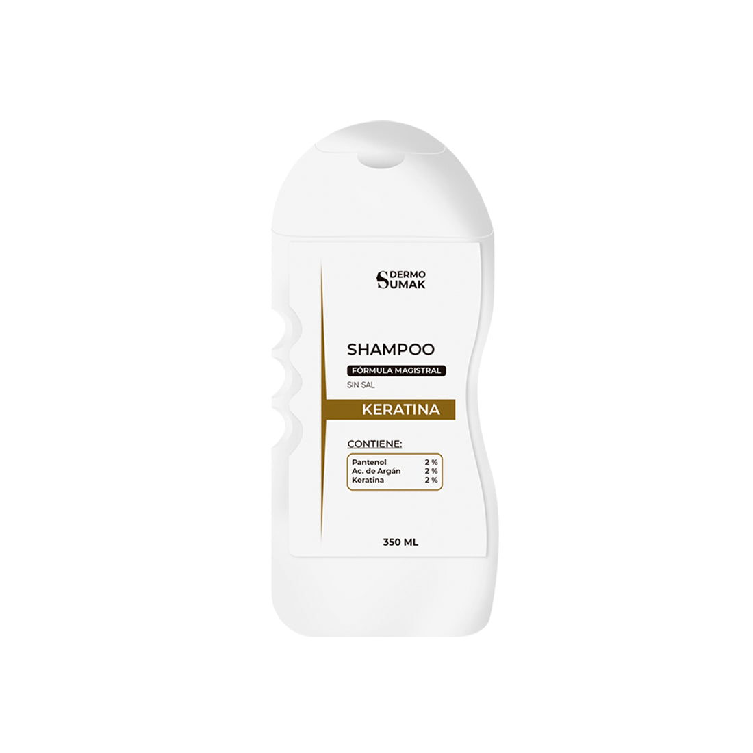 Shampoo sin sal Keratina 350ml - Dermo Sumak