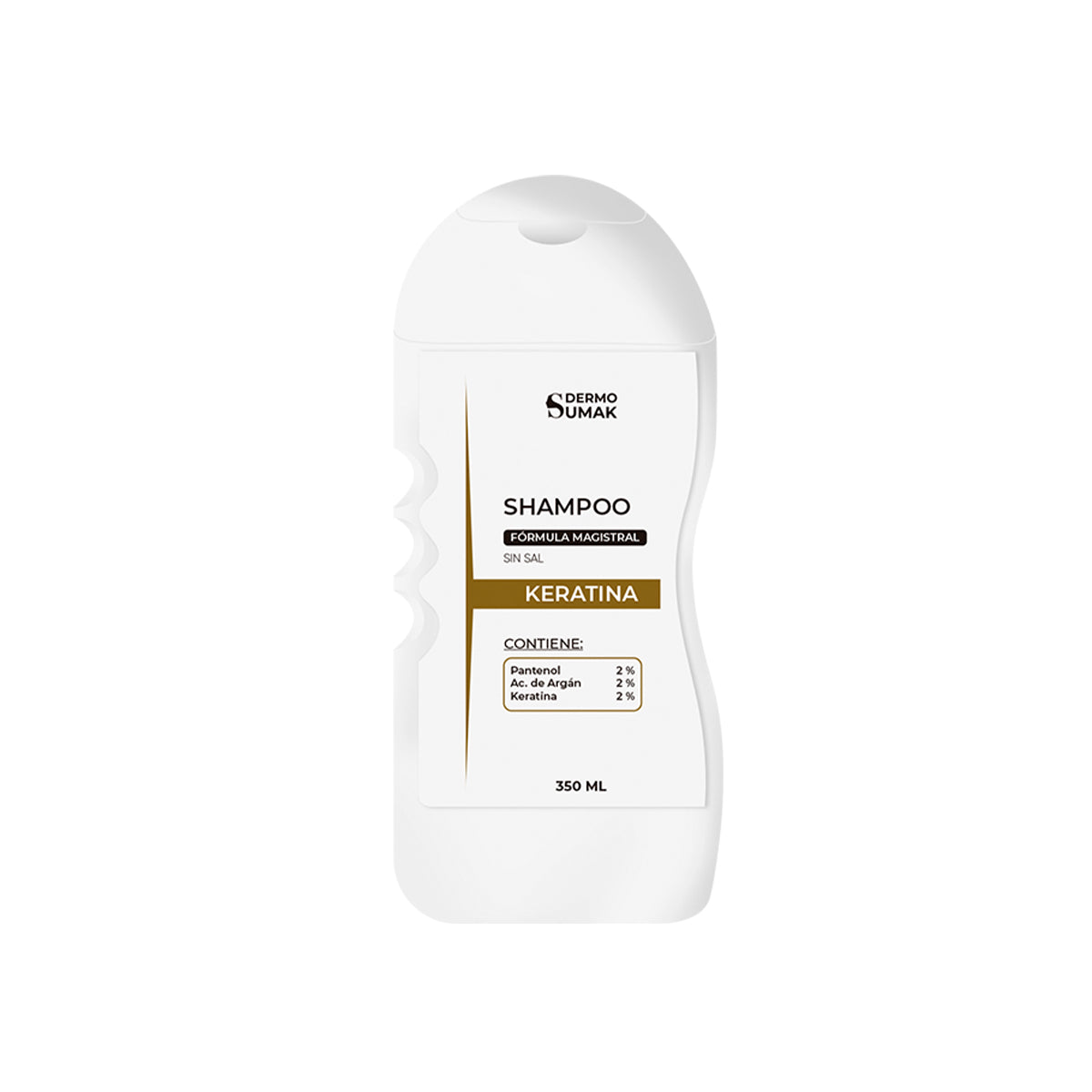 Shampoo sin sal Keratina 350ml - Dermo Sumak