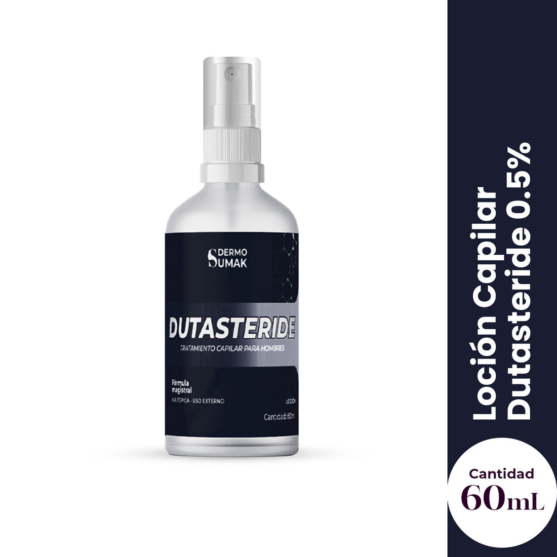 Loción Dutasteride 0.5% -  Tratamiento Capilar para Hombres - DERMOSUMAK®