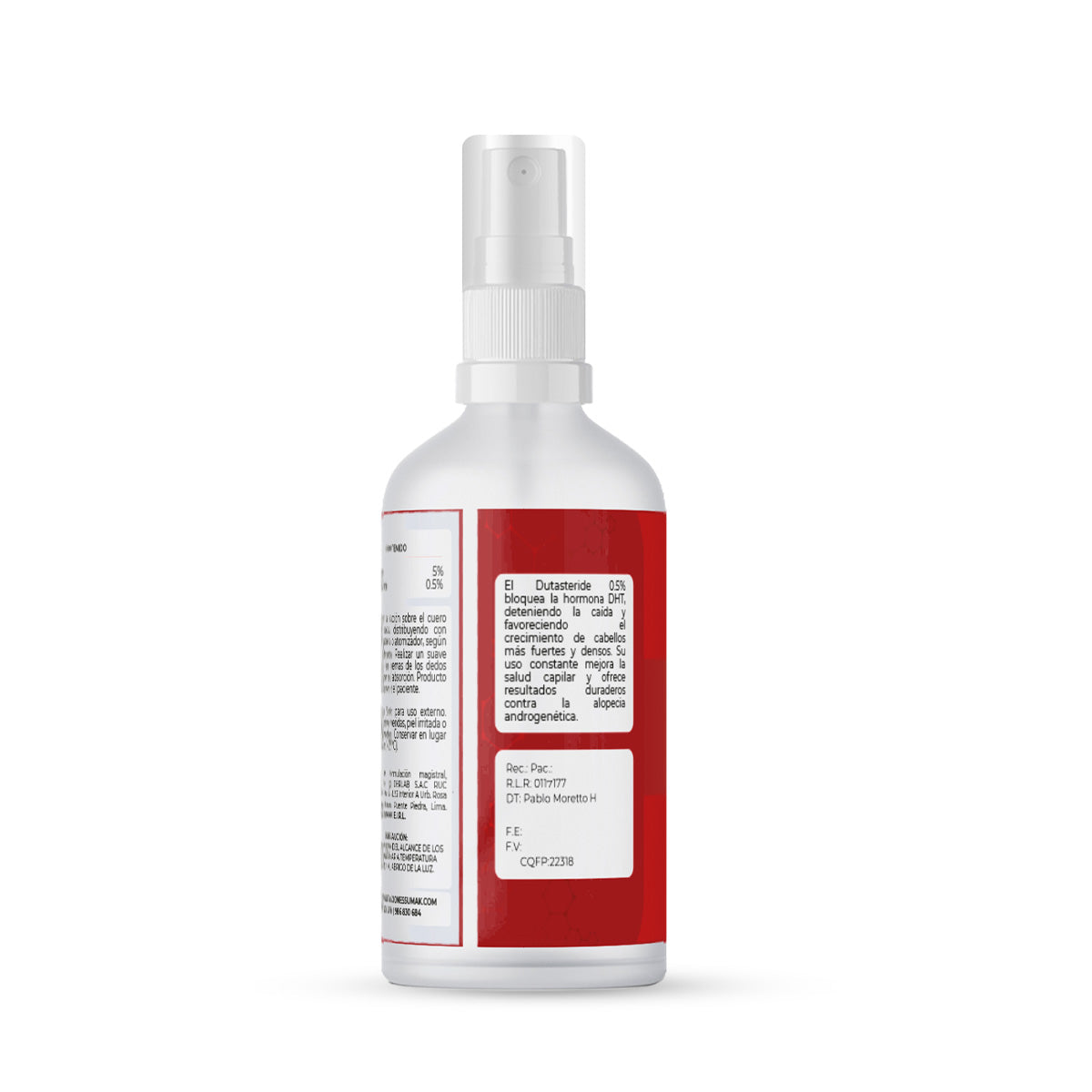 Dermo Sumak – Loción Capilar Anticaída – Minoxidil 5% &amp; Dutasterida 0,5% – Tratamiento Intensivo 60ml
