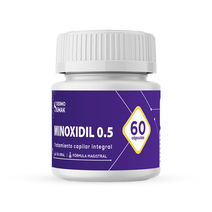 Minoxidil 0.5 Mg - 60 Capsulas Dermo Sumak