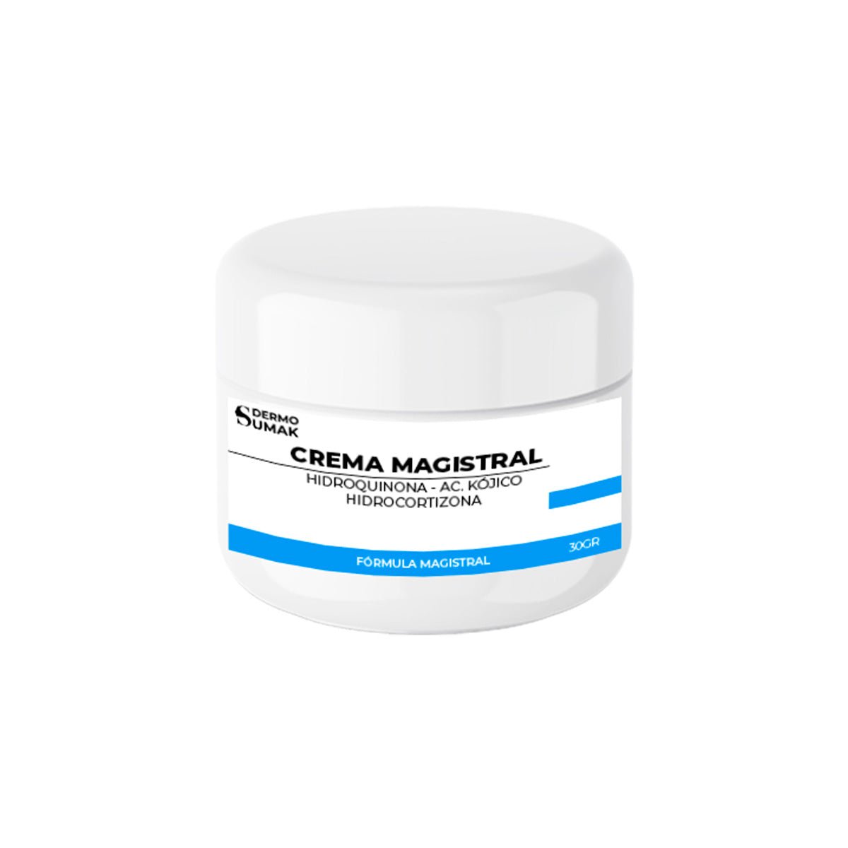 CREMA MAGISTRAL HIDROQUINONA 4% &amp; AC KOJICO 1% &amp; HIDROCORTIZONA 1% 30 GR - DERMO SUMAK
