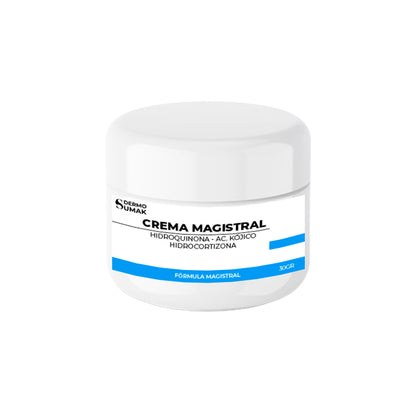 CREMA MAGISTRAL HIDROQUINONA 4% &amp; AC KOJICO 1% &amp; HIDROCORTIZONA 1% 30 GR - DERMO SUMAK