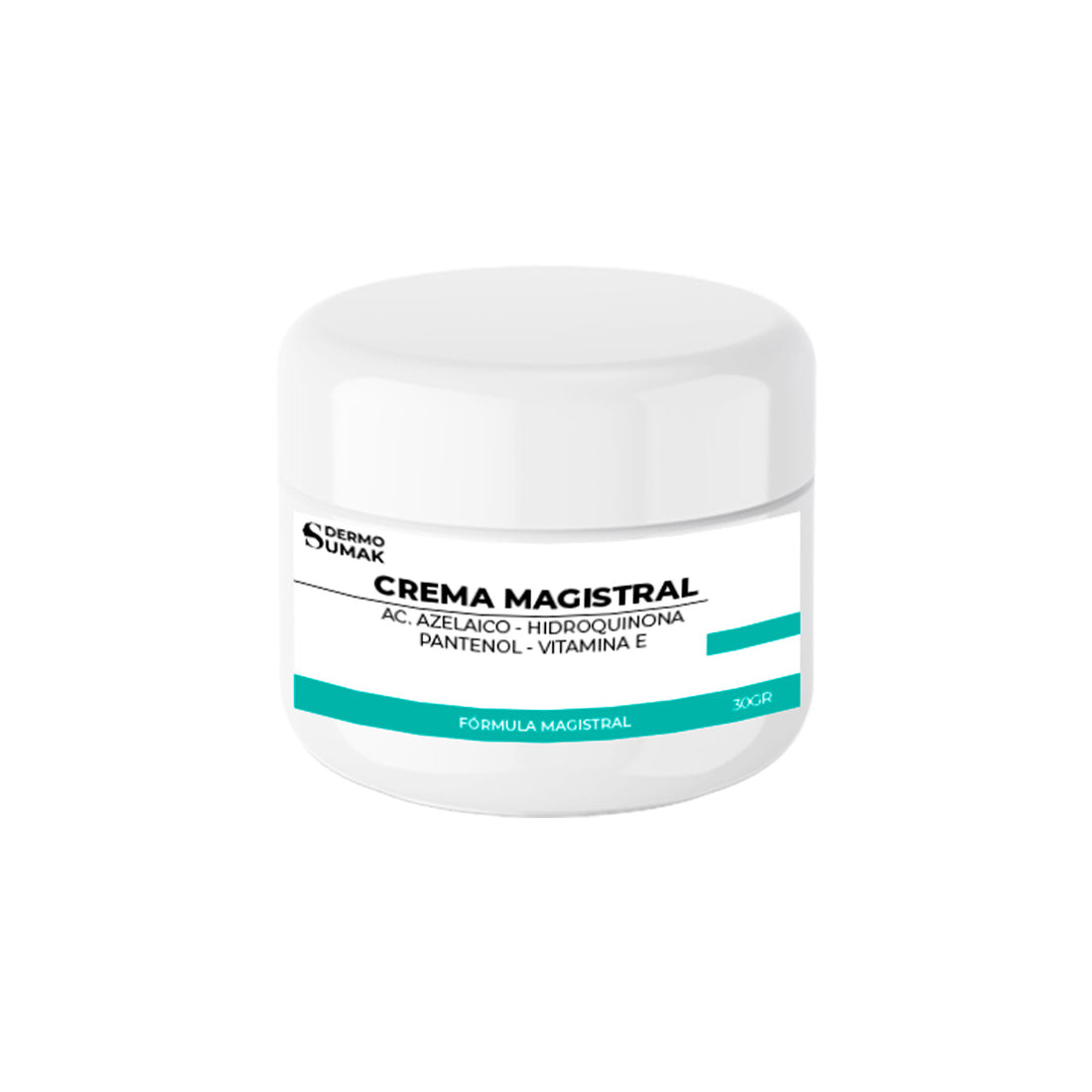 CREMA MAGISTRAL AC AZELAICO 4% &amp; HIDROQUINONA 2% &amp; PANTHENOL 2% &amp; VITAMINA E 1% 30GR - DERMO SUMAK