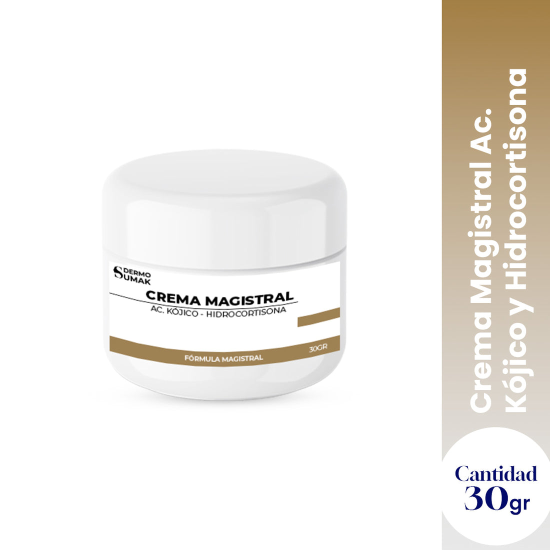 CREMA MAGISTRAL AC KOJICO 3% &amp; HIDROCORTISONA 0.5% 30GR - DERMO SUMAK