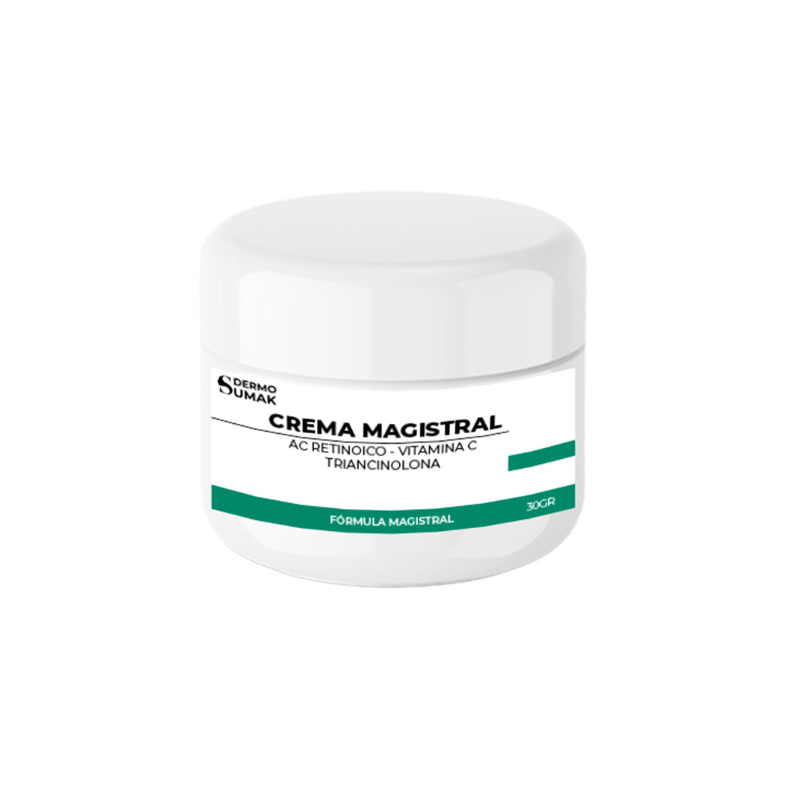 CREMA MAGISTRAL  &amp; AC RETINOICO 0.025% &amp; VITAMINA C 3% &amp; TRIANCINOLONA 0.025% 30GR - DERMO SUMAK