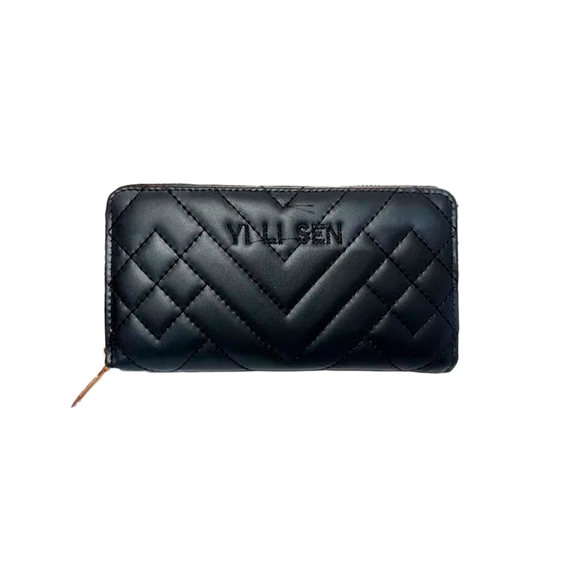BILLETERA LARGA ELEGANTE MUJER NEGRO