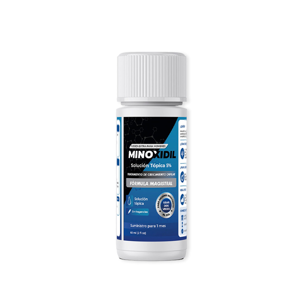 Minoxidil Líquido 60 ml - Crecimiento capilar y barba - Dermo Sumak