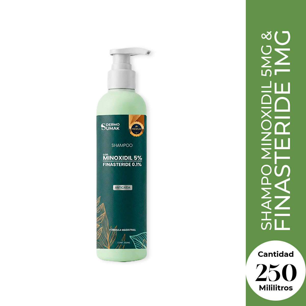 PREMIUN - SHAMPOO MINOXIDIL &amp; FINASTERIDE 250 ML DERMO SUMAK
