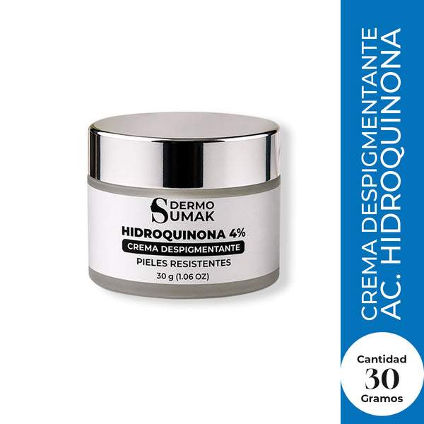 Crema Despigmentante Ácido Hidroquinona 4 % 30gr - Dermo Sumak