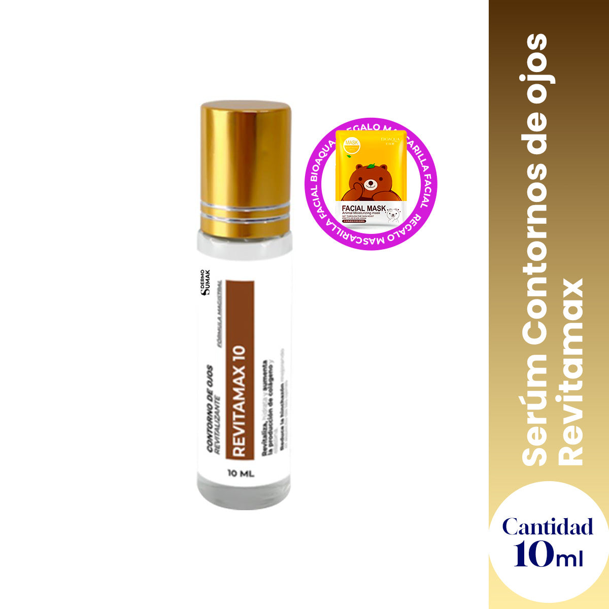 Serúm Contornos de ojos Revitamax 10ml - Dermo Sumak
