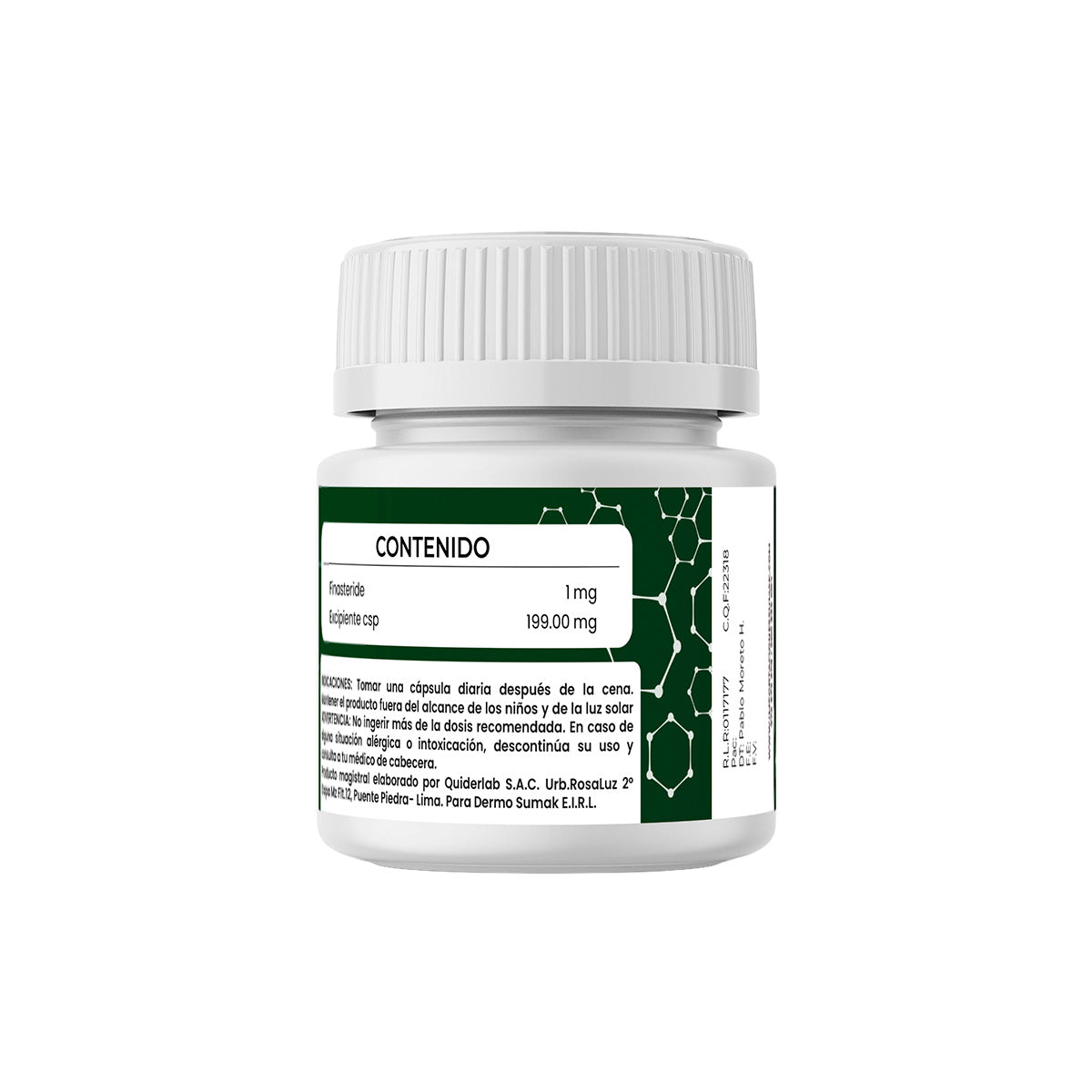 Finasteride 1mg x 60 Cápsulas - DERMOSUMAK