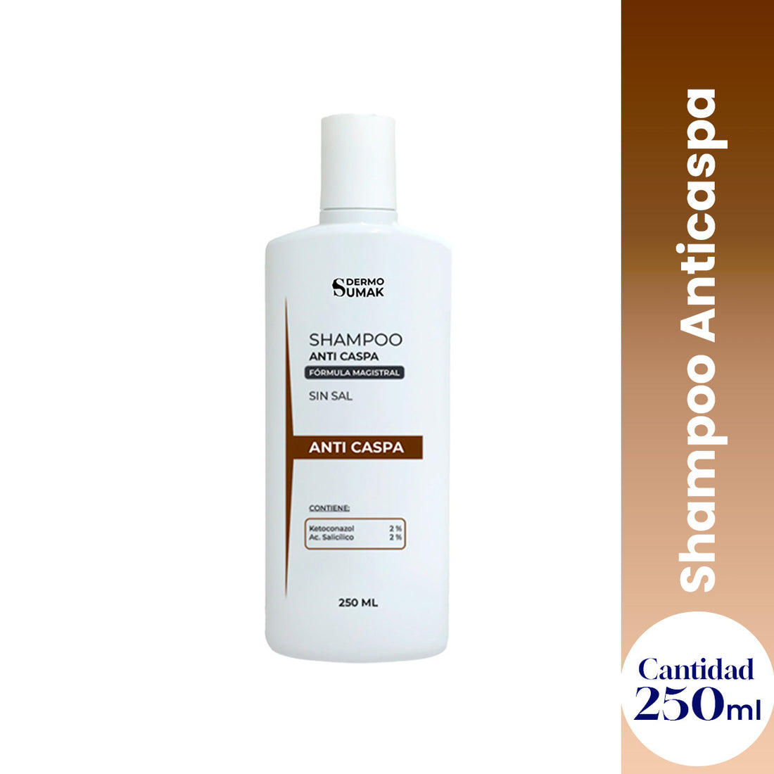 SHAMPOO ANTICASPA 250 ml  - DERMO SUMAK