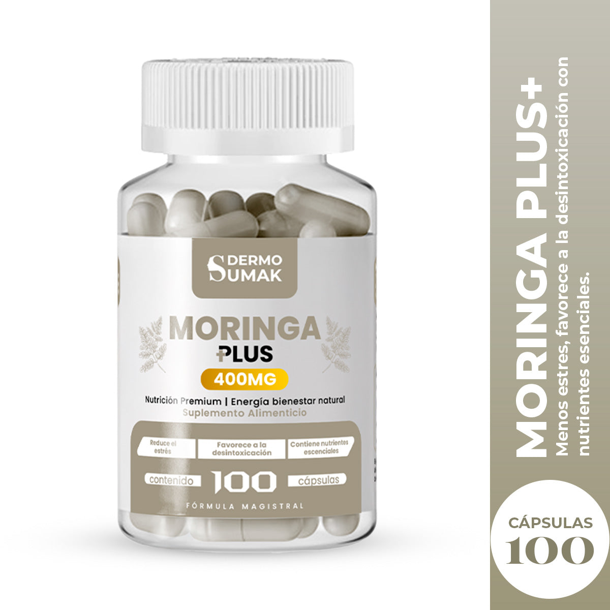 Moringa Plus+ 400mg - Dermo Sumak