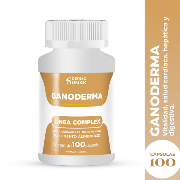 DERMO SUMAK – SUPLEMENTO ANTIOXIDANTE Y FORTALECEDOR INMUNOLÓGICO – GANODERMA ANTIOXIDANTE NATURAL – 100 CÁPSULAS