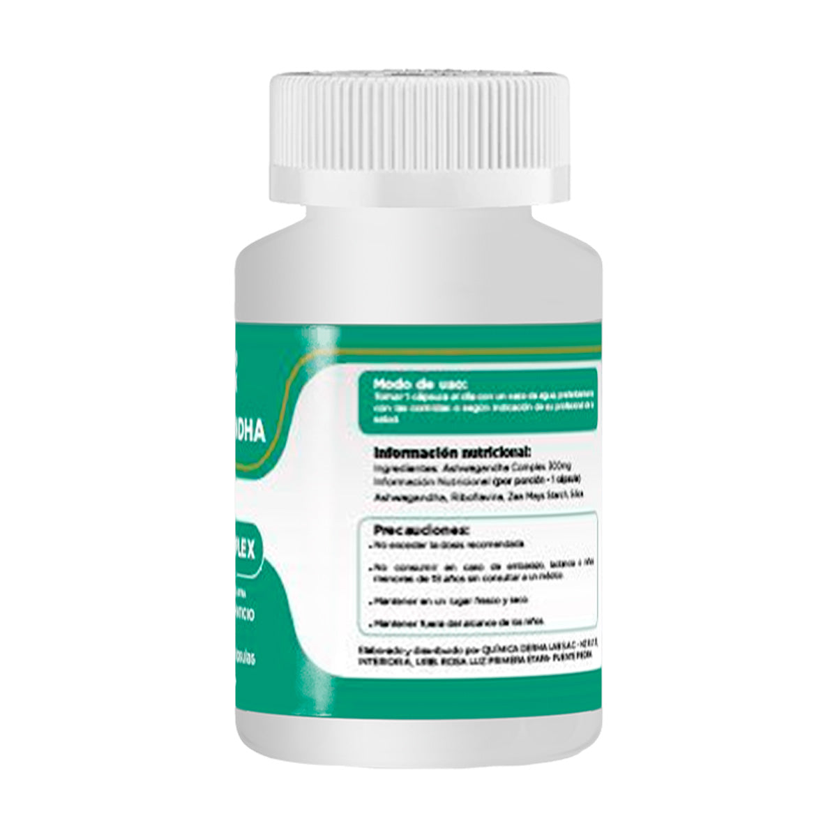 DERMO SUMAK – SUPLEMENTO NATURAL PARA ENERGÍA Y ESTRÉS – ASHWAGANDHA ENERGÍA NATURAL – 100 CÁPSULAS
