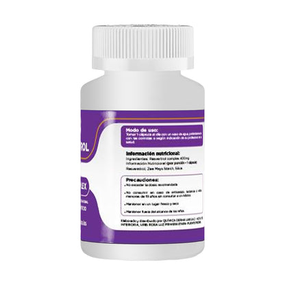 DERMO SUMAK – SUPLEMENTO ANTIOXIDANTE – RESVERATROL FÓRMULA NATURAL – 100 CÁPSULAS