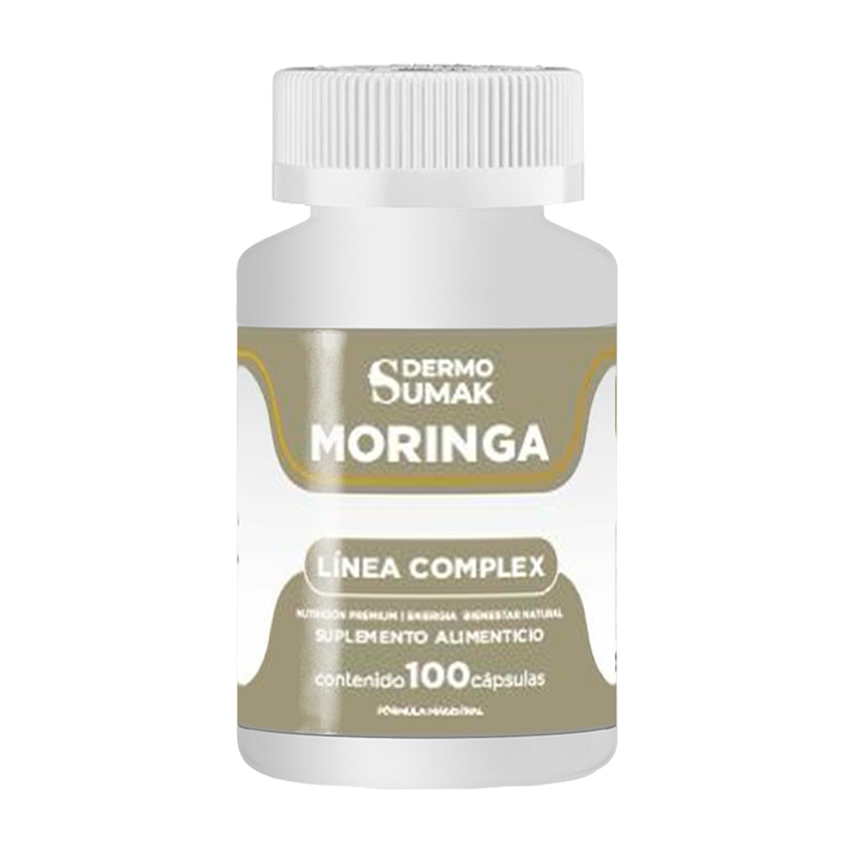 DERMO SUMAK – SUPLEMENTO ENERGIZANTE NATURAL – MORINGA ENERGÍA NATURAL 100 CÁPSULAS