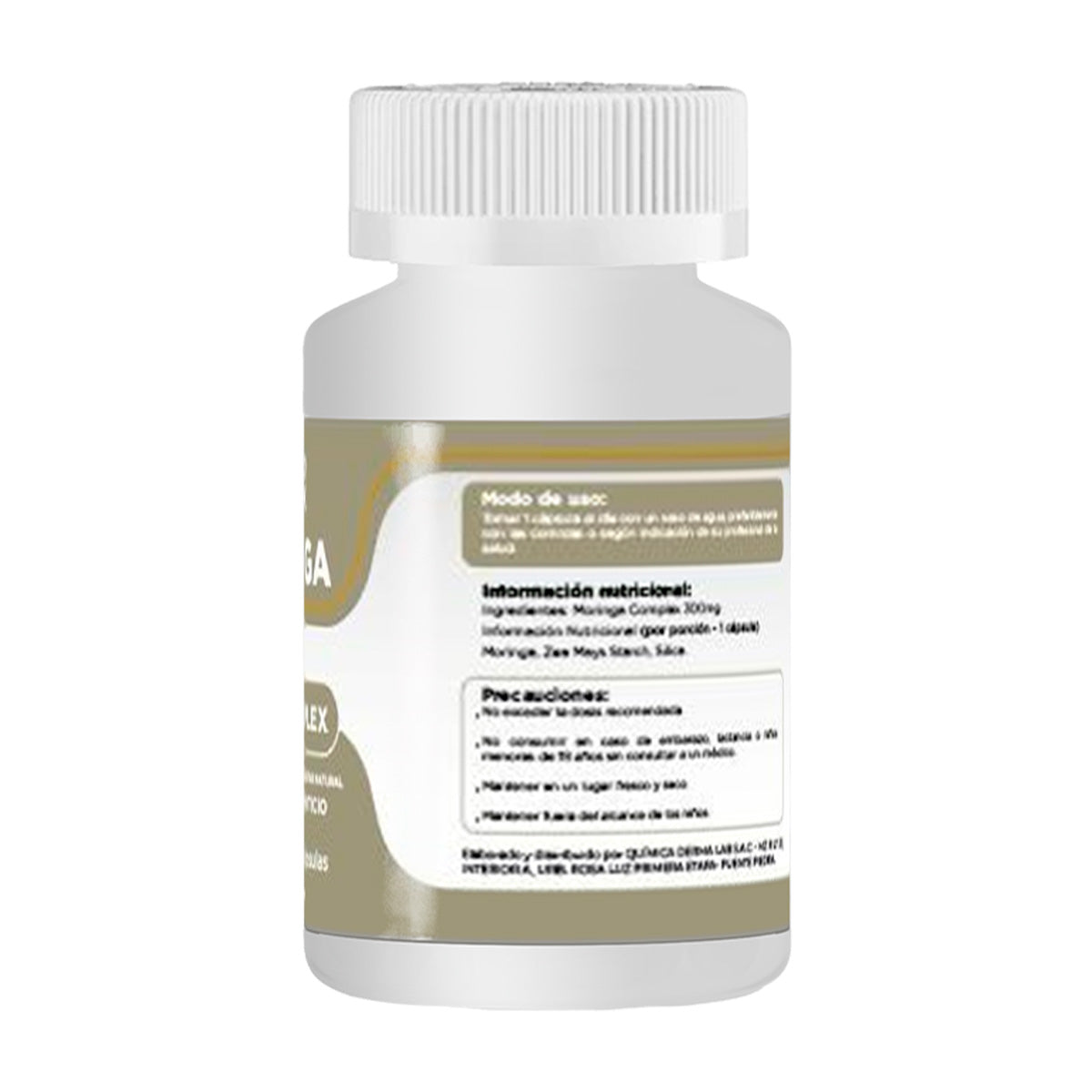DERMO SUMAK – SUPLEMENTO ENERGIZANTE NATURAL – MORINGA ENERGÍA NATURAL 100 CÁPSULAS