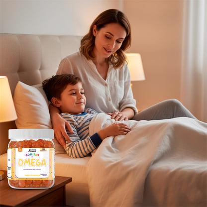 GOMITAS OMEGA - NIÑOS 150 GOMITAS - DERMO SUMAK