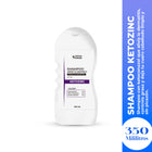 SHAMPOO KETOZINC CON KETOCONAZOL SIN SAL 350ML - Dermo Sumak