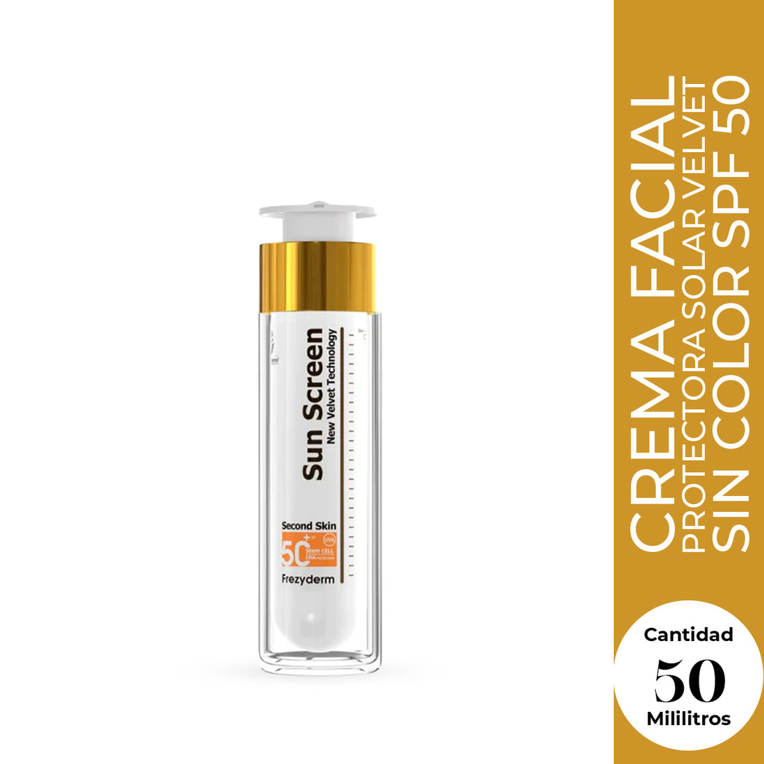 Sun Screen Color Velvet Technology SPF 50+ 50ml -  Frezyderm