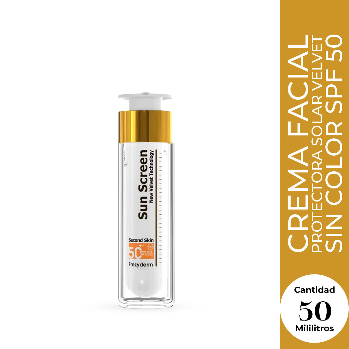 Sun Screen Velvet Face SPF50 50 ml - Frezyderm