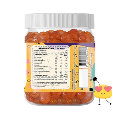 GOMITAS OMEGA - NIÑOS 150 GOMITAS - DERMO SUMAK