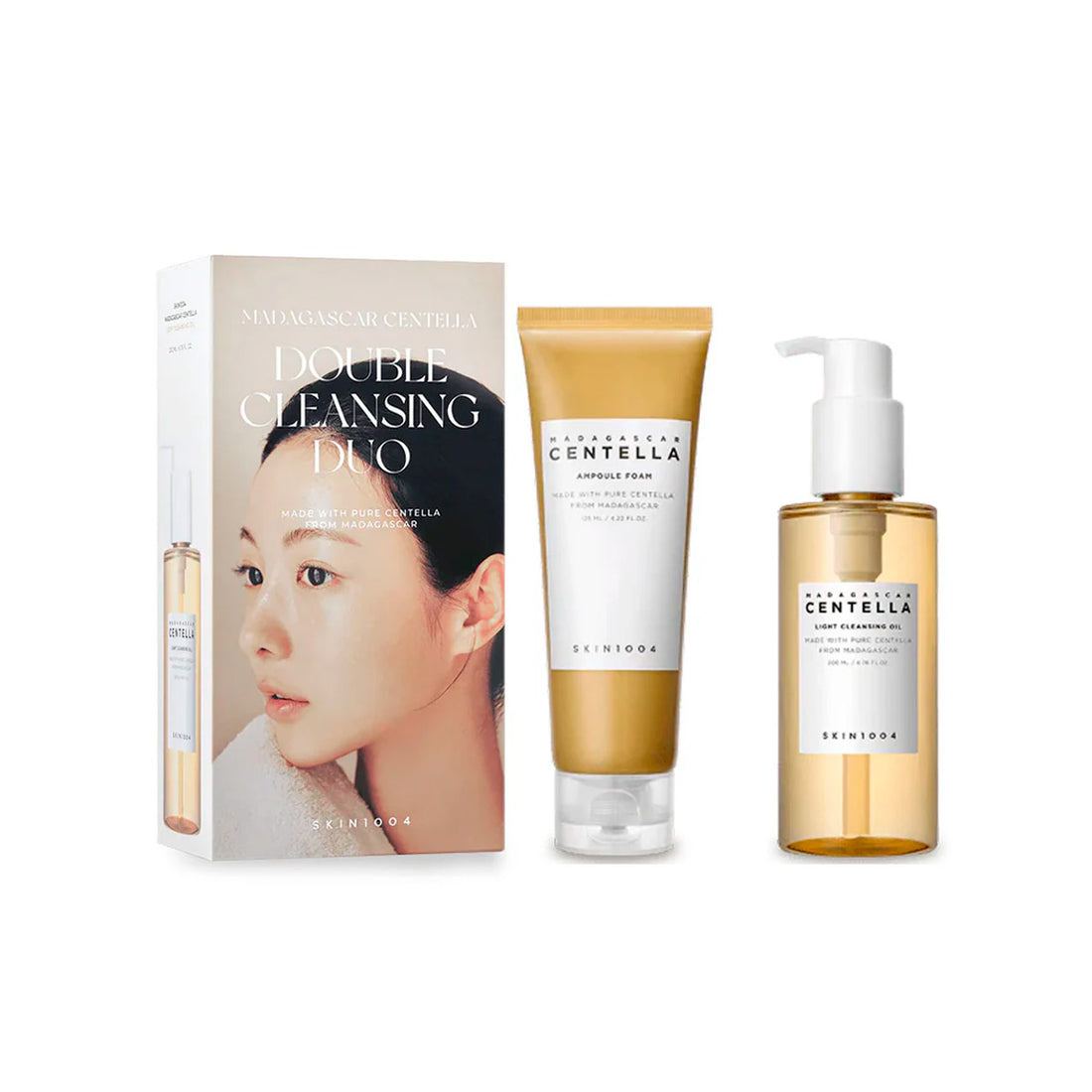 MADAGASCAR CENTELLA DOBLE LIMPIEZA - PIEL MIXTA Y SENSIBLE - DOUBLE CLEANSING - SKIN1004