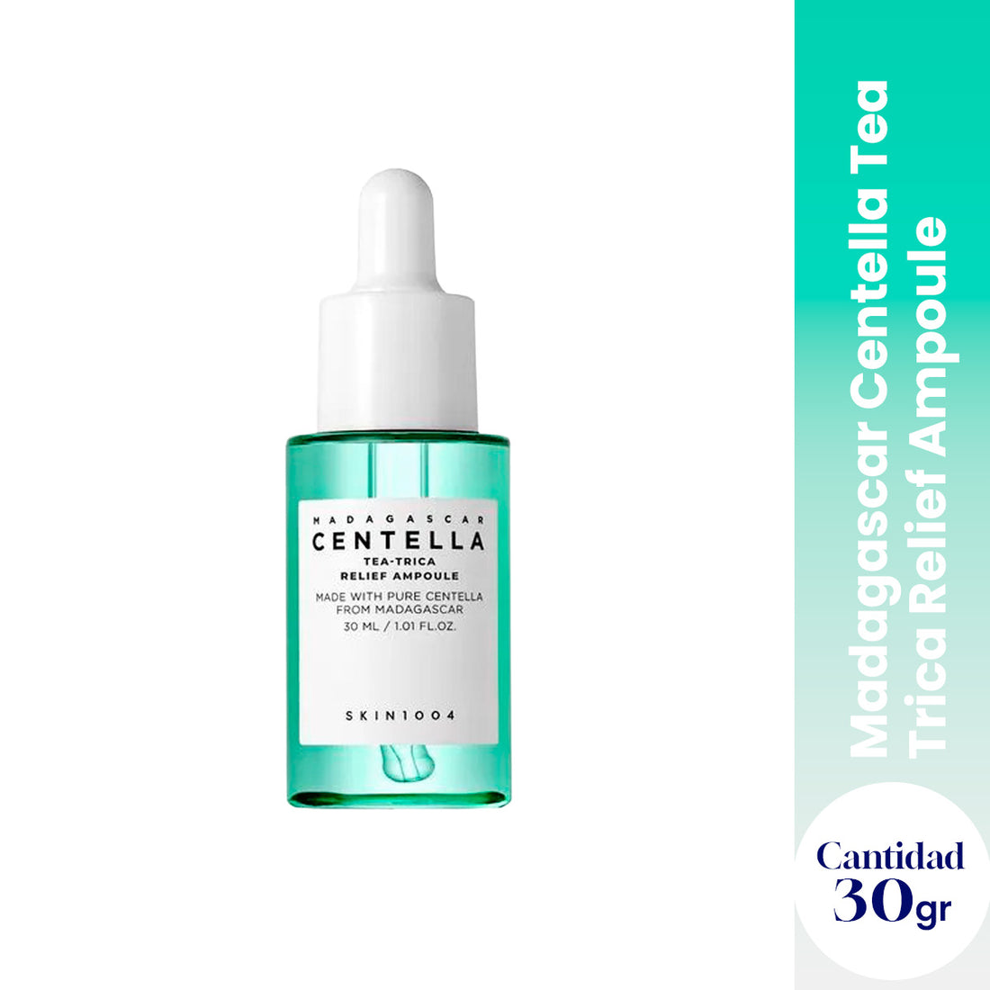 Madagascar Centella Tea Trica Relief Ampoule 30ml - Skin1004
