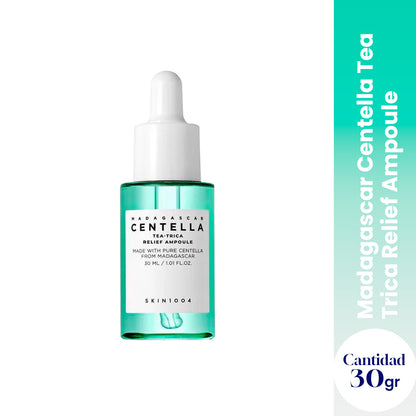 Madagascar Centella Tea Trica Relief Ampoule 30ml - Skin1004