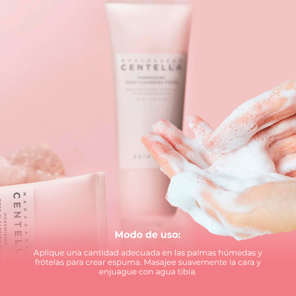 Limpiador Profundo  – Centella Poremizing Deep Cleansing Foam 125ml - SKIN1004