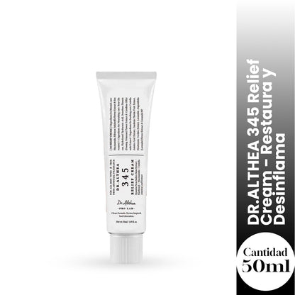 Dr. Althea 345 Relief Cream 50ml- Crema Facial Calmante y Reparadora