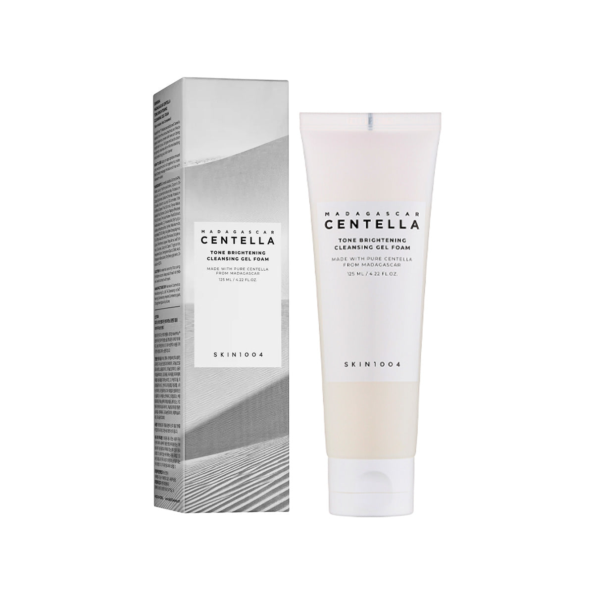 SKIN1004 – LIMPIADOR FACIAL ILUMINADOR – MADAGASCAR CENTELLA TONE BRIGHTENING CLEANSING GEL FOAM – 125ML
