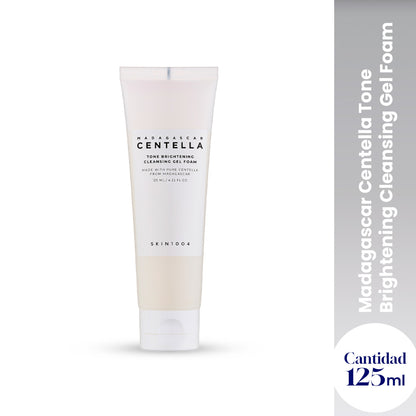 SKIN1004 – LIMPIADOR FACIAL ILUMINADOR – MADAGASCAR CENTELLA TONE BRIGHTENING CLEANSING GEL FOAM – 125ML