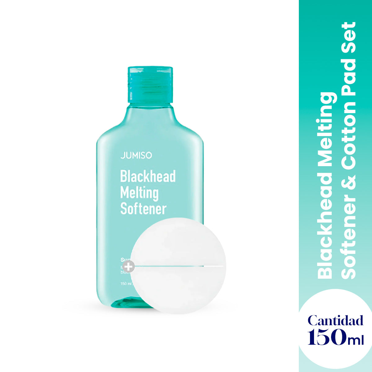 JUMISO - Blackhead Melting Softener &amp; Cotton Pad Set
