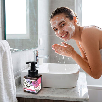 ASEA-T Jabón Espumoso BACTER ROSAS 270ml - La Cooper