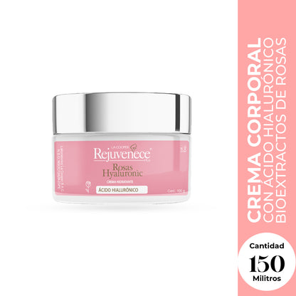 Rejuvenece Plus Rosas Hyaluronic Gel Hidratante 100gr - La Cooper