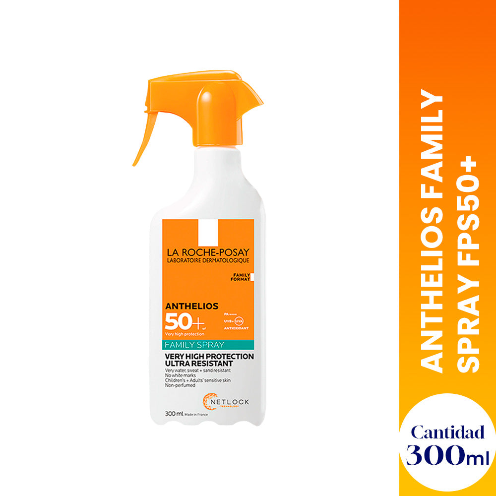 Protector Solar Corporal Anthelios Family Spray FPS50+ 300ml - LA ROCHE POSAY