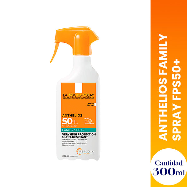 Protector Solar Corporal Anthelios Family Spray FPS50+ 300ml - LA ROCHE POSAY