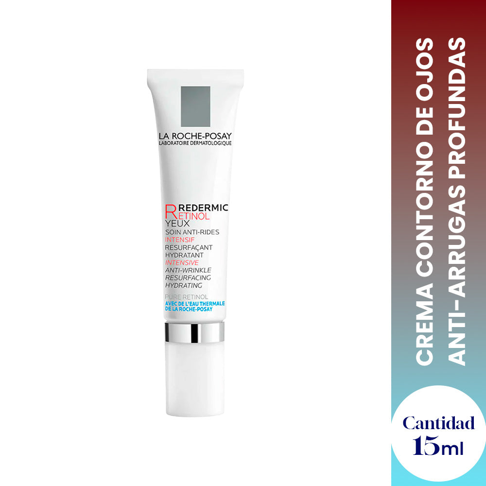 Crema Contorno de Ojos Anti-arrugas Profundas Retinol 15ml - LA ROCHE-POSAY