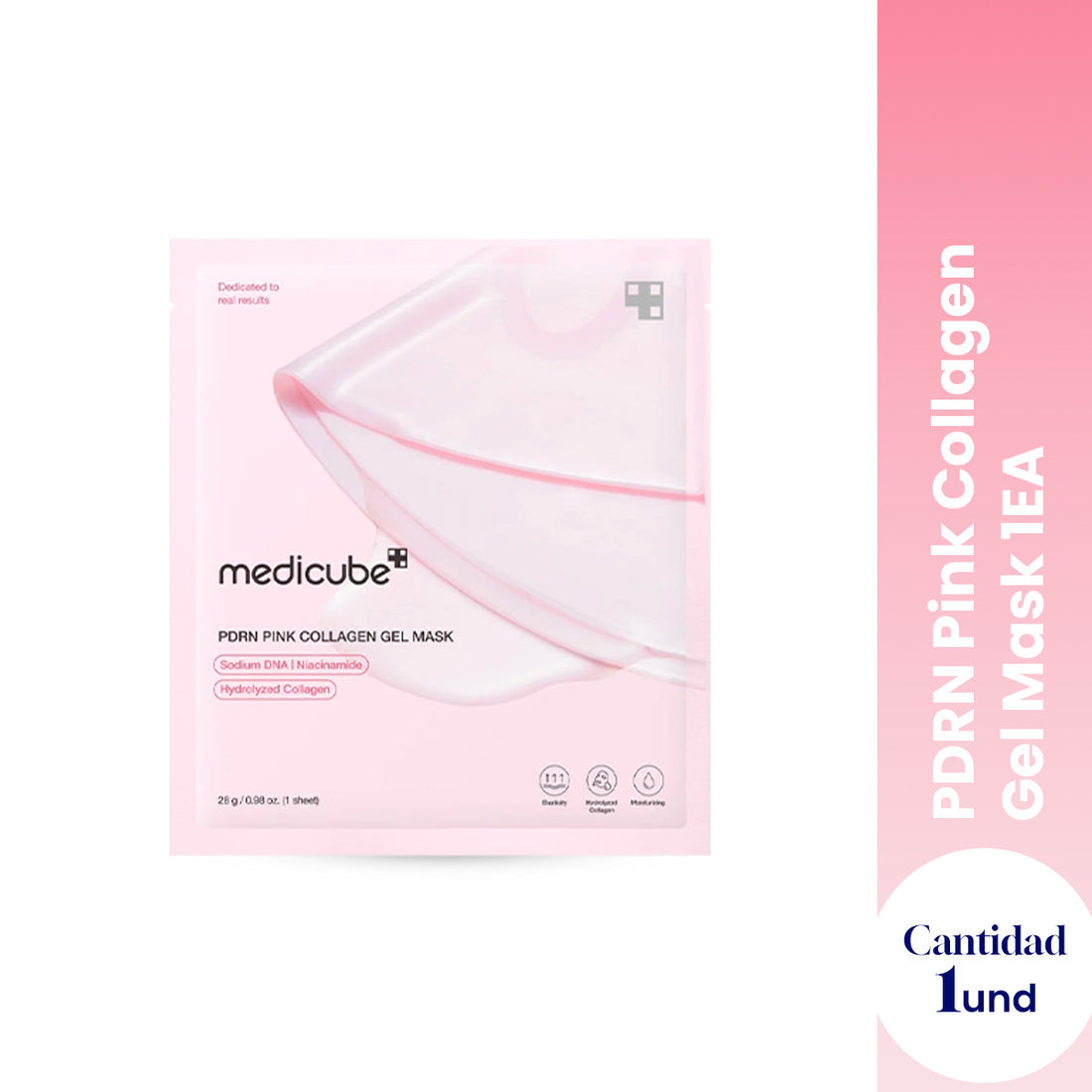 MEDICUBE - PDRN Pink Collagen Gel Mask 1EA