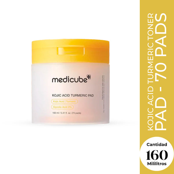 Medicube Kojic Acid Turmeric Pad 70 Pads (160 ml)