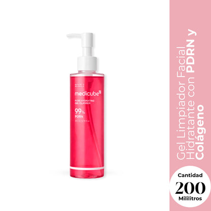 MEDICUBE PDRN Hydrating Gel Cleanser 200ml – Limpiador Facial Hidratante