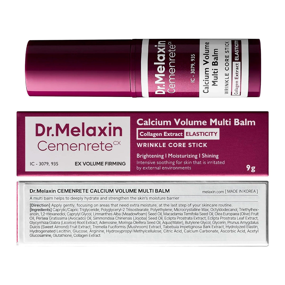 Dr.Melaxin - Contorno de Ojos Cemenrete Calcium Volume Multi Balm 9gr