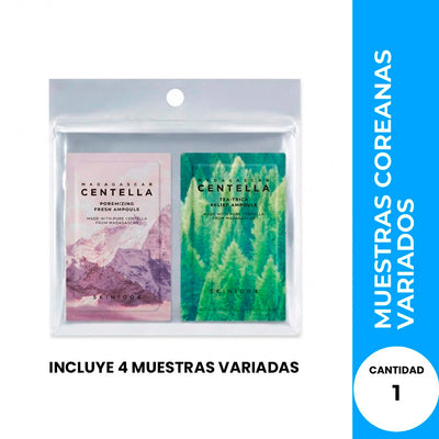 AGREGA TU REGALO! - PACK MUESTRAS COREANAS