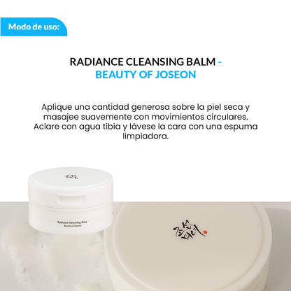 Beauty of Joseon – Bálsamo Limpiador Facial – Desmaquillante Nutritivo – Radiance Cleansing Balm 100ml